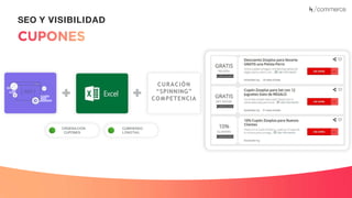 Recuerda nuestro hashtag!
#CLINICSEO
SEO Y VISIBILIDAD
CURACIÓN
“SPINNING”
COMPETENCIA
ORDENACIÓN
CUPONES
CUBRIENDO
LONGTAIL
 