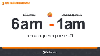 Recuerda nuestro hashtag!
#CLINICSEO
UN HORARIOSANO
6am - 1am
🥵
en unaguerrapor ser#1
DORMIR VACACIONES
 
