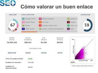 Cómo valorar un buen enlace
 