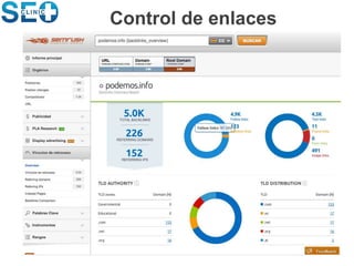 Control de enlaces
 