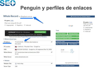 Penguin y perfiles de enlaces
 