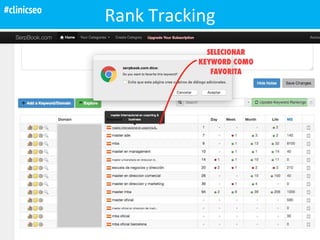 Rank Tracking#clinicseo
 