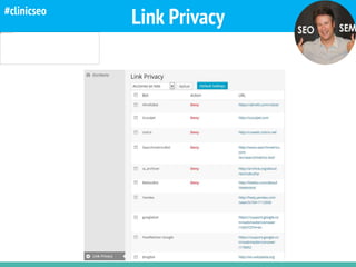 Crawling @kicoes
Link Privacy#clinicseo
 