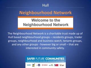 Presentation to National Community Safety Network national conference ...