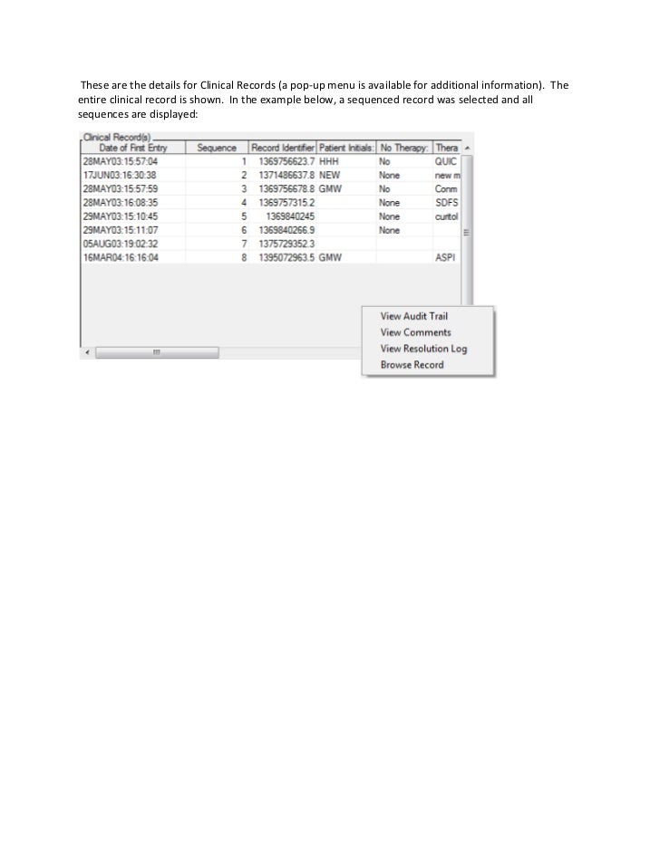 cliniview software manual