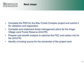 Clinton Foundation - Jackson Kimani