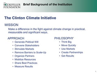 Clinton Foundation - Jackson Kimani