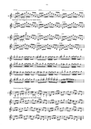 George Clinton guitar exercises