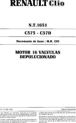Clio 16v   manual de taller