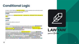 44
Conditional Logic
 