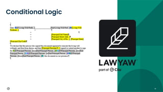 45
Conditional Logic
 