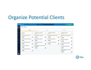Introducing Clio Grow: The Client-Centered Way to Grow Your Firm | PDF