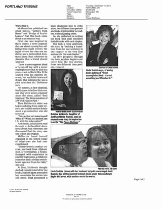 Portland Tribune Story