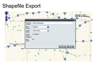 Shapefile Export 