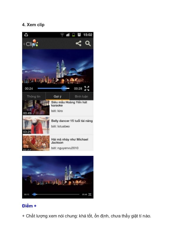 Ứng dụng xem video clip trên điện thoại Android, iOs, Tablet cho ngườ…