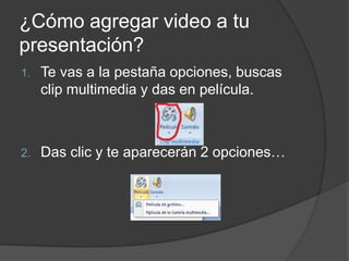 Clip multimedia | PPTX