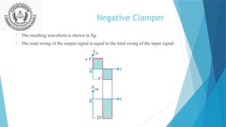 clipper and clamper are the application of semiconductor diodes | PPTX