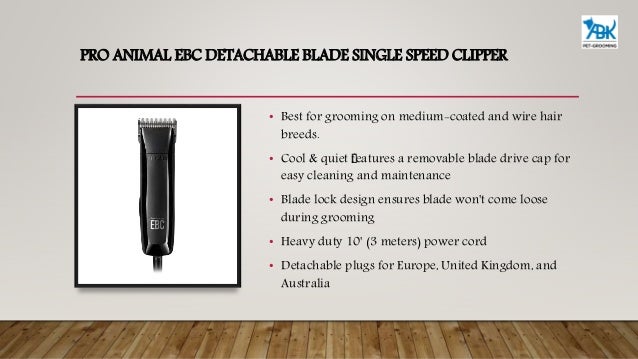 andis single speed detachable blade clipper