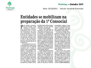 Notícias  – Outubro 2011 Data: 13/10/2011  -  Veículo: Jornal de Piracicaba eeeeeeeeeeeeeeeeeeeeeeeeeeeeeeeeeeeeeeeeeeee 