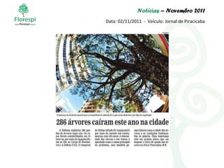Notícias  – Novembro 2011 Data: 02/11/2011  -  Veículo: Jornal de Piracicaba eeeeeeeeeeeeeeeeeeeeeeeeeeeeeeeeeeeeeeeeeeee 