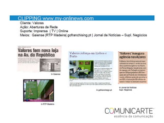 Clipping de imprensa 1a parte