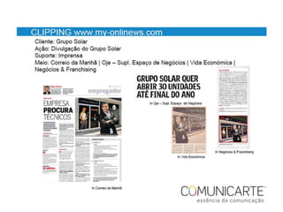 Clipping de imprensa 1a parte