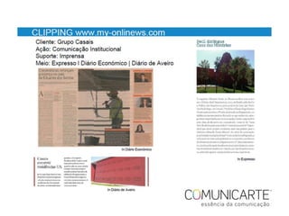 Clipping de imprensa 1a parte