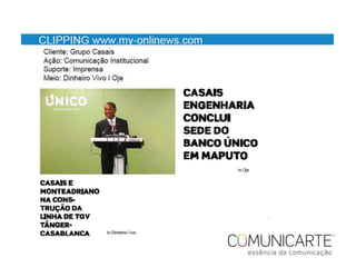 Clipping de imprensa 1a parte