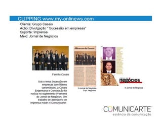 Clipping de imprensa 1a parte