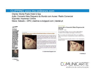 Clipping de imprensa 1a parte