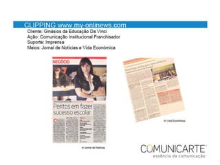 Clipping de imprensa 1a parte