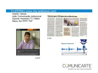 Clipping de imprensa 1a parte