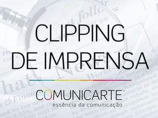 Clipping de imprensa 1a parte