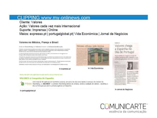 Clipping de imprensa 1a parte