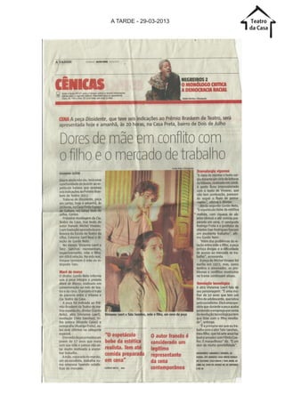 A TARDE - 29-03-2013
 