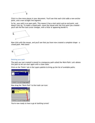 Tutorial: Photoshop Paths Explained | DOC