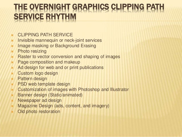 Clipping Path Services Based On Graphic Design