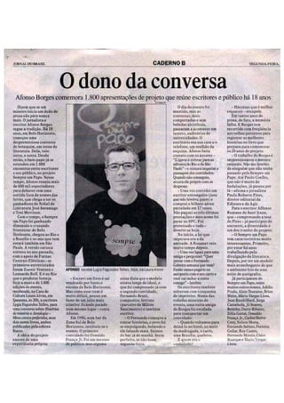 Clipping sempre um papo