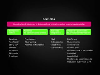 Generar ideas contagiosas que fluyan en la conversación.