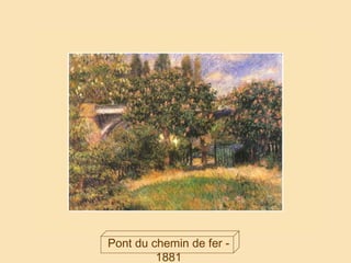 Pont du chemin de fer - 1881 