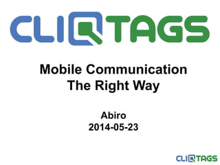 Engaging Mobile Campaign Sites
 