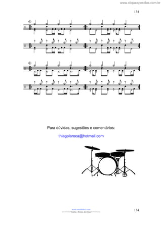 Para dúvidas, sugestões e comentários:
thiagolaroca@hotmail.com
www.raizdedavi.com
>>>>>>>Venha o Reino de Deus!<<<<<<<
134
134
www.cliqueapostilas.com.br
 