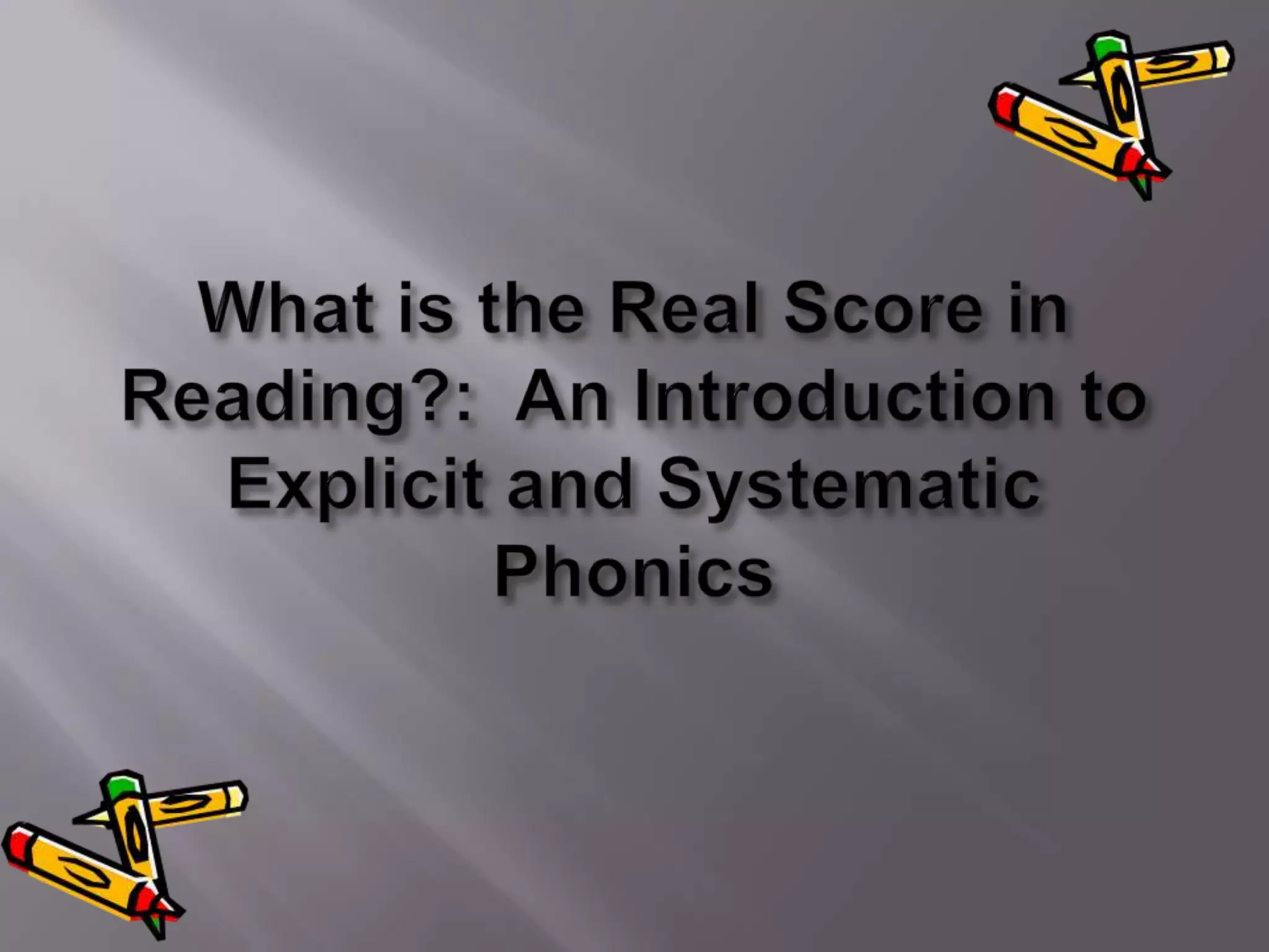 Enhance ability reading ppt