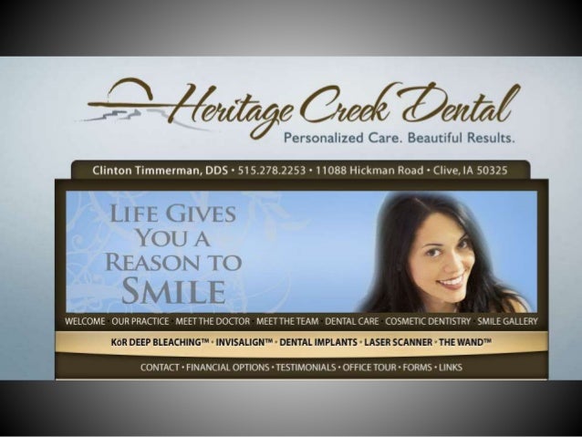 Clive Des Moines Ankeny Iowa Cosmetic Dentist Clinton Timmerman DDS