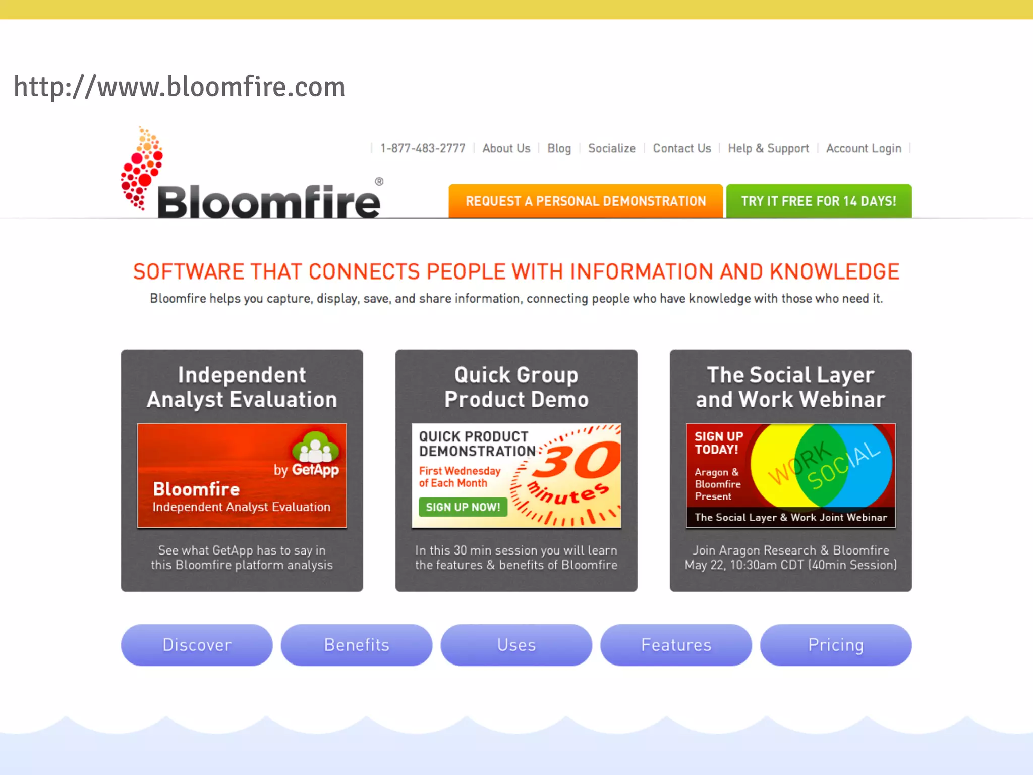 http://www.bloomfire.com
 