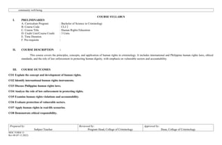 CLJ 2 - Human Rights Education - SDG-Aligned-OBE-Syllabus.docx