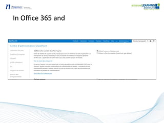 In Office 365 and
 