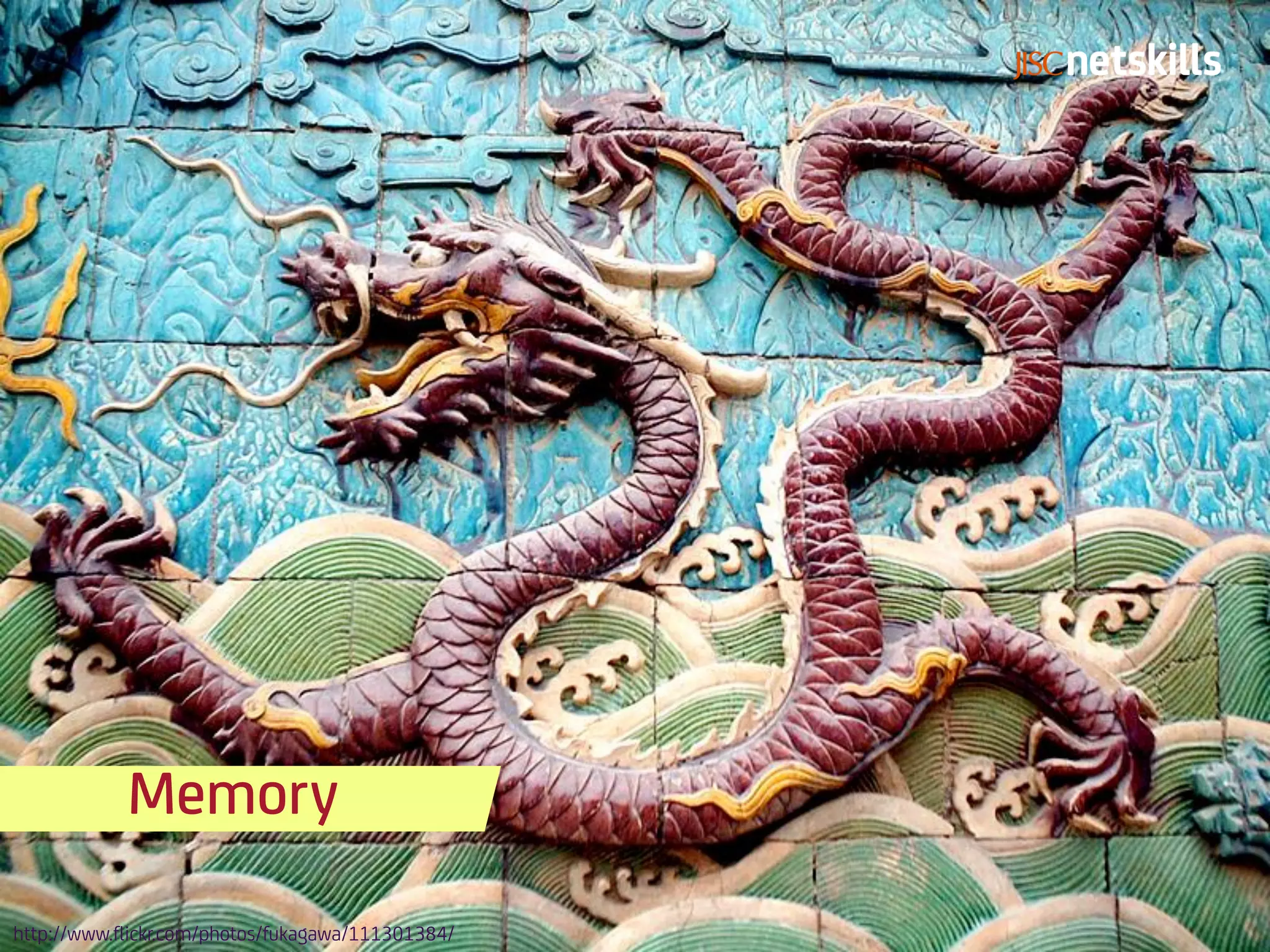 Memory
http://www.flickr.com/photos/fukagawa/111301384/
 