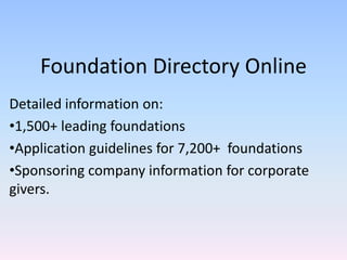 Advanced search allows you to composea more specific search.