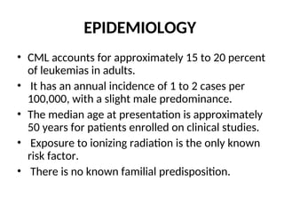 Chronic lymphocytic leukemia (CLL) in blood) | PPT